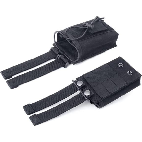 1000D Nylon Outdoor Tactical Pouch Sports Military Molle Radio Walkie Talkie - Picture 6 of 7